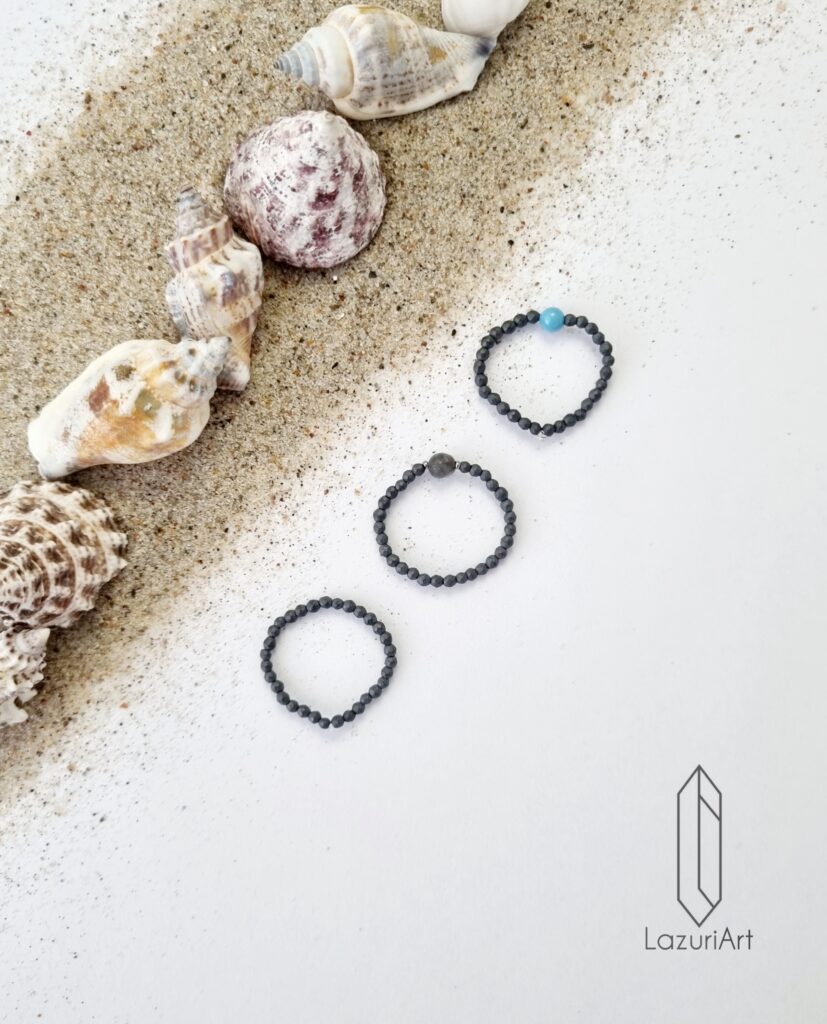 Pierścionki z kamieni naturalnych