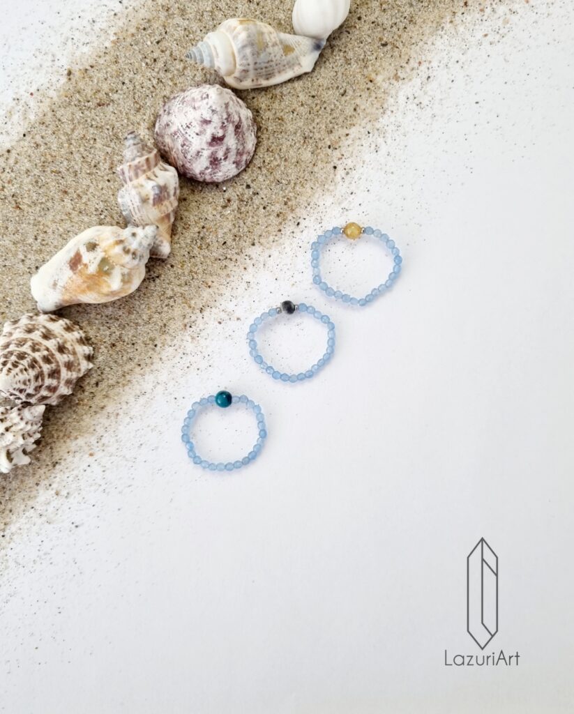 Pierścionki z kamieni naturalnych