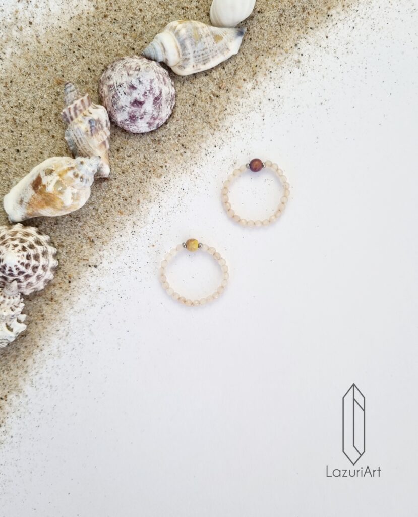 pierścionki z kamieni naturalnych