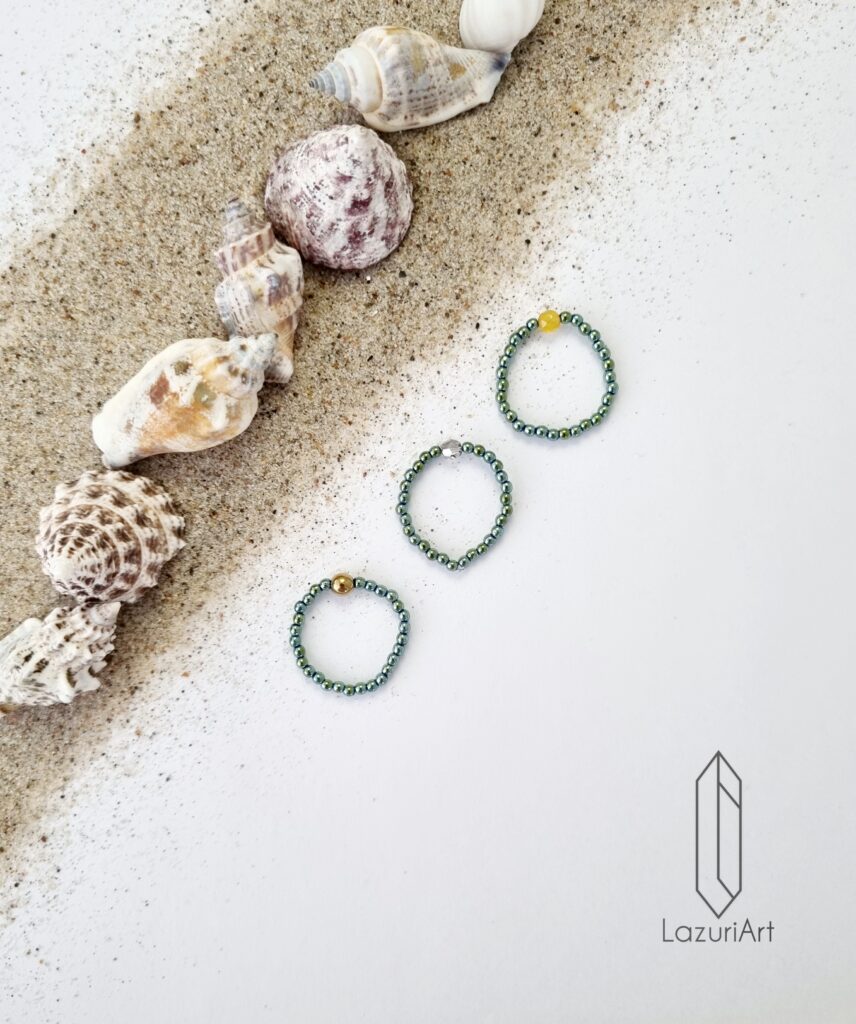 Pierścionki z kamieni naturalnych