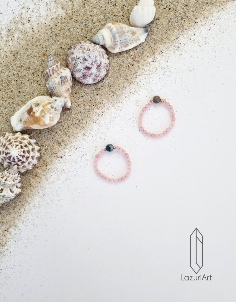 Pierścionki z kamieni naturalnych