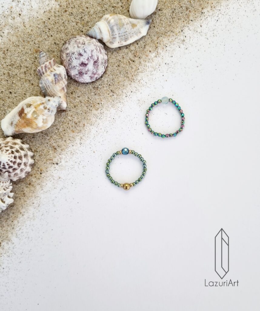 Pierścionki z kamieni naturalnych