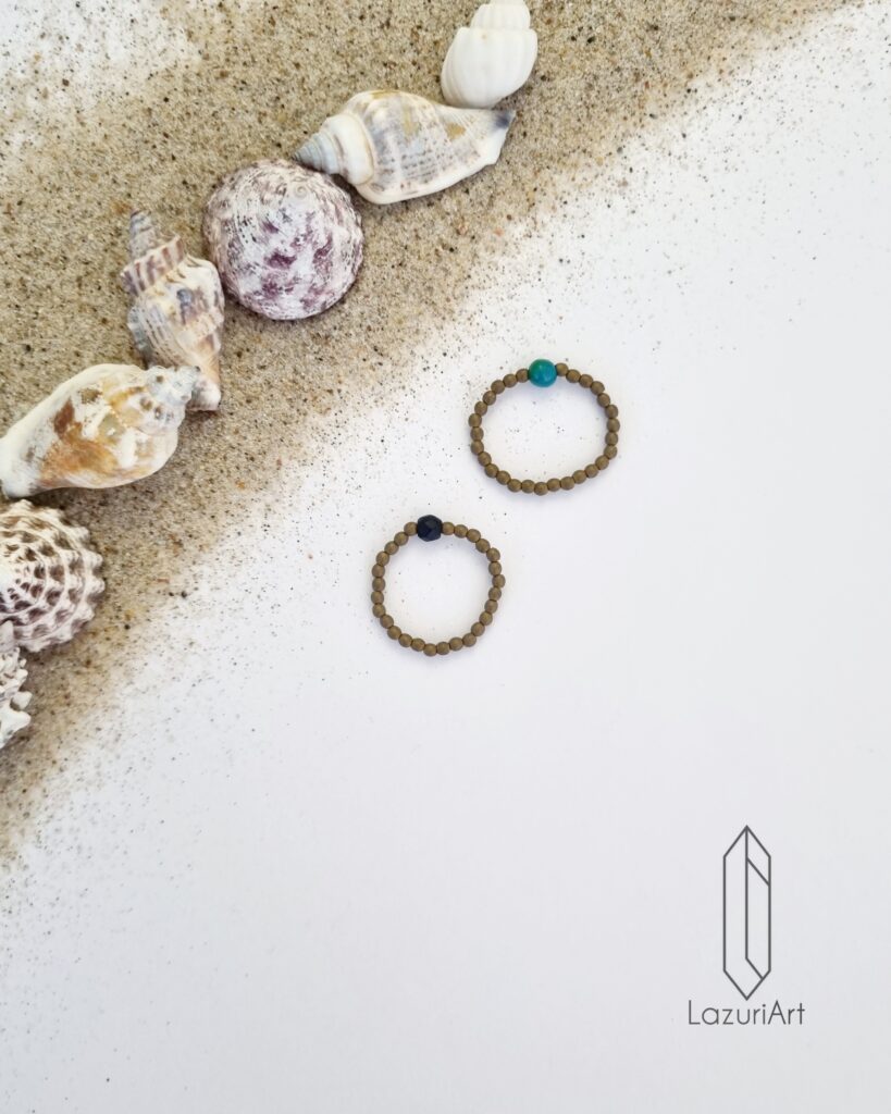 Pierścionki z kamieni naturalnych