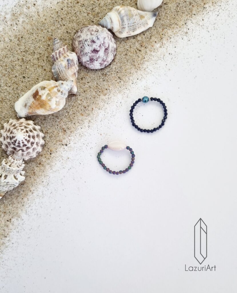 Pierścionki z kamieni naturalnych